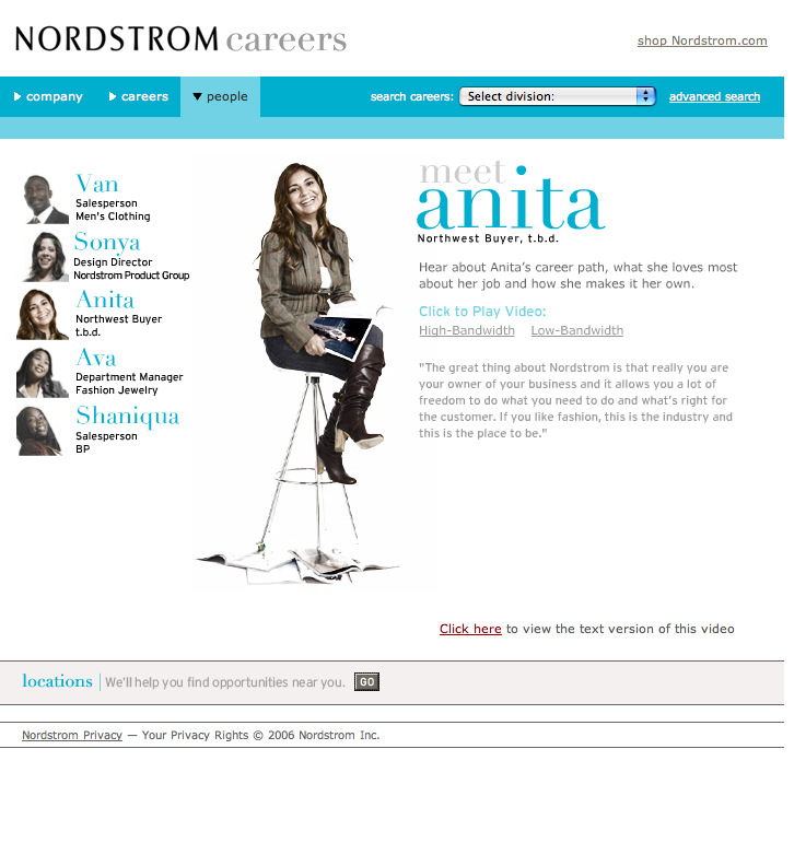 nordstrom careers image search results